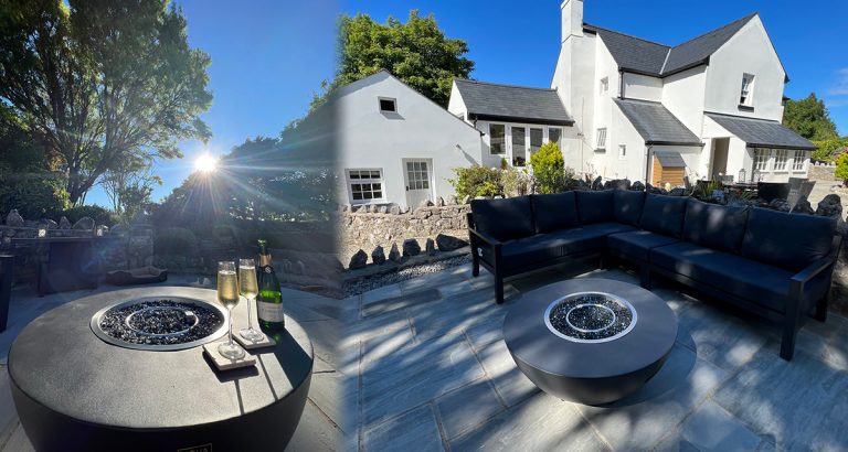 Saturn Gas Fire Pit Dark Grey - Customer Case Study Featured Image