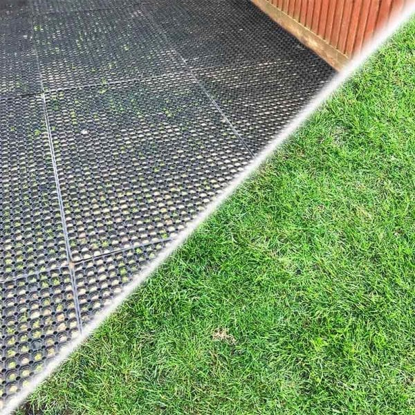 Rubber Grass Mats 23mm Thick 1 5x1m The Garden Range