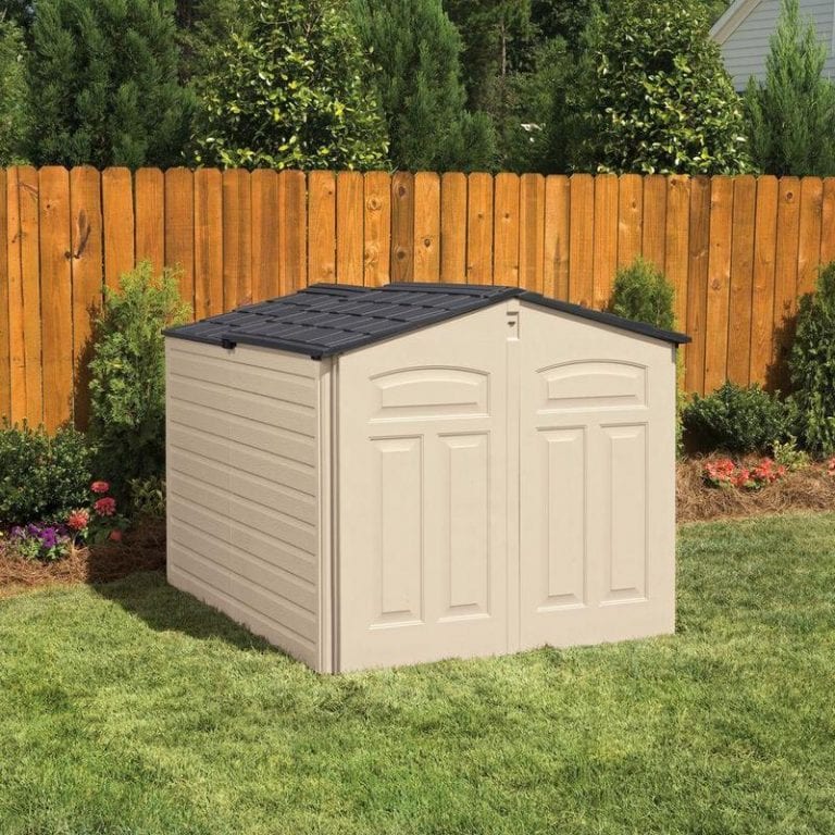 Plastic Shed 5'x6' Rubbermaid Sliding Roof