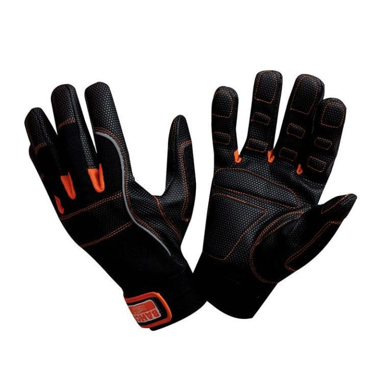 Power Tool Padded Palm Gloves - L (Size 10) | The Garden Range